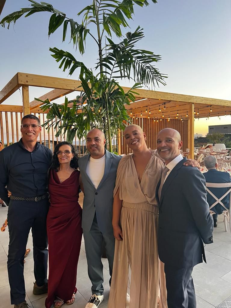 Paulo Veiga com a família